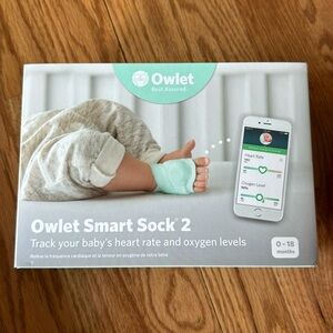 EUC - Owlet Smart Sock 2
